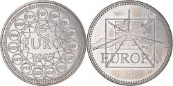World Coins - France, Medal, Ecu Europa, Politics, 1997, Jimenez, , Copper-nickel
