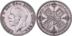 World Coins - Great Britain, George V, Florin, 1936, British Royal Mint, Silver,
