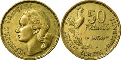 World Coins - Coin, France, Guiraud, 50 Francs, 1958, Paris, , Aluminum-Bronze