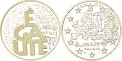 World Coins - Coin, France, Egalité, 6.55957 Francs, 2001, Paris, Proof, , Silver