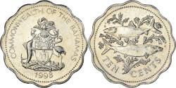 World Coins - Coin, Bahamas, 10 Cents, 1998