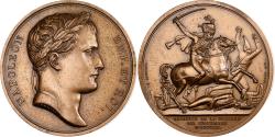 World Coins - France, Medal, Napoleon I, Battle of Borodino, 1969, Bronze, Andrieu
