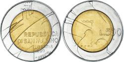 World Coins - Coin, San Marino, 500 Lire, 1990