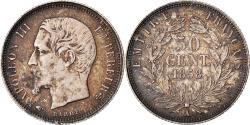World Coins - Coin, France, Napoleon III, Napoléon III, 50 Centimes, 1858, Paris,