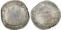World Coins - Principality of Dombes, Louis II de Montpensier, Teston, 1577, Trévoux, Silver