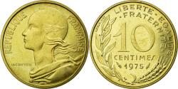 World Coins - Coin, France, Marianne, 10 Centimes, 1975, , Aluminum-Bronze