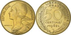 World Coins - Coin, France, Marianne, 50 Centimes, 1962, Paris, ESSAI,