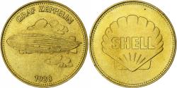 World Coins - France, Token, Collection Shell, Graf Zeppelin, Bronze-Aluminium,