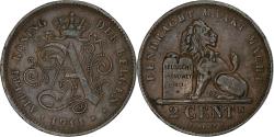 World Coins - Belgium, Albert I, 2 Centimes, 1911, Brussels, Copper,
