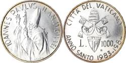 World Coins - Coin, VATICAN CITY, John Paul II, 1000 Lire, 1983, Roma, FDC, , Silver