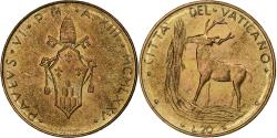 World Coins - Vatican, Paul VI, 20 Lire, 1975 (Anno XIII), Rome, Aluminum-Bronze,