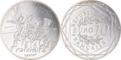 World Coins - France, Sempé - Fraternité, 10 Euro, 2014, , Silver