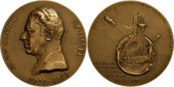 World Coins - France, Medal, Jean-Claude Roussel, 1973, Bronze, Corbin,