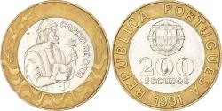 World Coins - Coin, Portugal, 200 Escudos, 1991