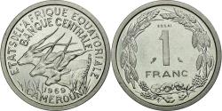 World Coins - Coin, EQUATORIAL AFRICAN STATES, Franc, 1969, Paris, , Aluminium