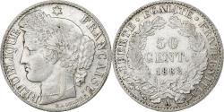 World Coins - France, 50 Centimes, Cérès, 1882, Paris, Silver, , Gadoury:419a