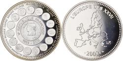 World Coins - France, Medal, L'Europe des XXVII, Veme République, Politics, 2008,