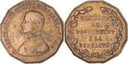 World Coins - France, Token, Hommage au Général Bertrand, History, 1844, , Brass