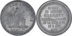 World Coins - France, Medal, Mort du Citoyen Grancey, Colonel de la Mobile de la Côte d'Or