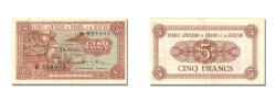 World Coins - Banknote, Rwanda-Burundi, 5 Francs, 1960, 1960-09-15, AU(55-58)
