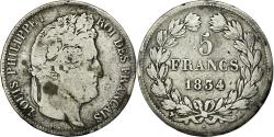 World Coins - Coin, France, Louis-Philippe, 5 Francs, 1834, Marseille, , Silver