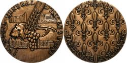 World Coins - France, Medal, Conseil Général d'Indre-et-Loire, Bronze, Simon,
