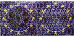 World Coins - France, Coffret 1c. à 2€, BU, 2002, MDP,