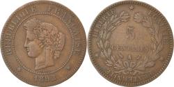 World Coins - Coin, France, Cérès, 5 Centimes, 1892, Paris, , Bronze, KM:821.1