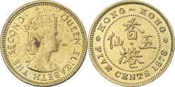 World Coins - Hong Kong, 5 Cents, 1978