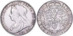 World Coins - Great Britain, Victoria, Florin, Two Shillings, 1900, London, Silver,