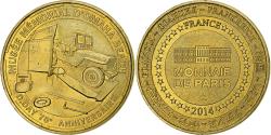 World Coins - France, Token, Mémorial d'Omaha Beach, 2014, Copper-nickel Aluminium, MDP