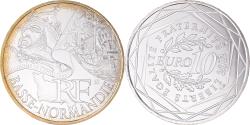 World Coins - France, 10 Euro, 2012, Paris, Basse-Normandie, , Silver, KM:1865