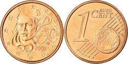 World Coins - France, Euro Cent, 2002, , Copper Plated Steel, KM:1282