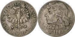 World Coins - Poland, 10 Zlotych, 1970, Warsaw, Copper-nickel, , KM:50a