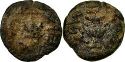 Ancient Coins - Coin, Judaea, First Jewish War, Prutah, Year 2 (67/68 AD), Jerusalem,