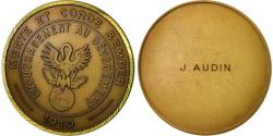 World Coins - France, Medal, Encouragement au dévouement, Politics, Society, War,