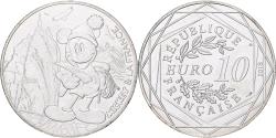 World Coins - France, 10 Euro, 2018, Mickey Premier de Cordée, , Silver