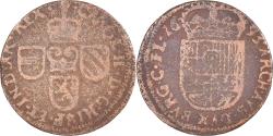 World Coins - Coin, Spanish Netherlands, Flanders, Charles II, Liard, 12 Mites, 1693, Bruges