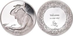 World Coins - France, Medal, Peinture, Rubens, Vulcain, 1980, Proof, , Silver