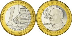 World Coins - Poland, Fantasy euro patterns, Euro, Jean-Paul II, 2004, Proof,