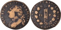 World Coins - Coin, France, Louis XVI, 12 Deniers, 1792, Limoges, , Métal de cloche