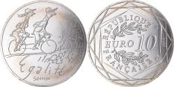World Coins - France, 10 Euro, Monnaie de Paris, Sempé - Printemps - Égalité, 2014,