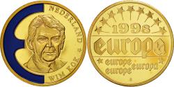 World Coins - France, Medal, Europa 1998, Wim Kok, Nerderland, , Copper Gilt