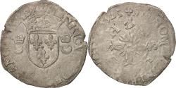 World Coins - Coin, France, Douzain aux croissants, 1552, Troyes, , Billon