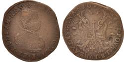 World Coins - Belgium, Token, Spanish Netherlands, Charles II, Bruxelles, Bureau des Finances