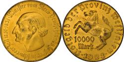 World Coins - Coin, Germany, Vom Stein, 10 000 Mark, 1923, , Bronze-Aluminium
