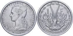 World Coins - French Equatorial Africa, 1 Franc, 1948, Aluminum, , KM:4