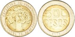World Coins - Coin, Colombia, 500 Pesos, 2008