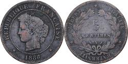 World Coins - France, 5 Centimes, Cérès, 1868, Paris, Bronze, , Gadoury:157a