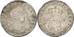 World Coins - Coin, France, Louis XV, 1/6 Écu (XX – S) de France-Navarre, 20 Sols, 1/6 ECU